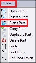 TSD Parts TOOLBAR - blank