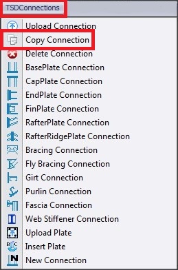 TSD connections TOOLBAR - copy connection