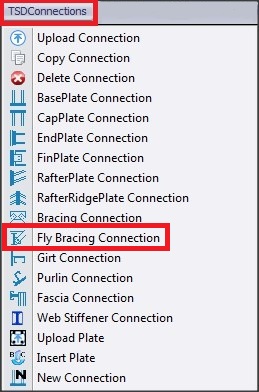 TSD connections TOOLBAR - flybrace connection