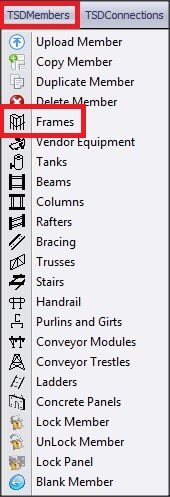 TSD MEMBER TOOLBAR - frames